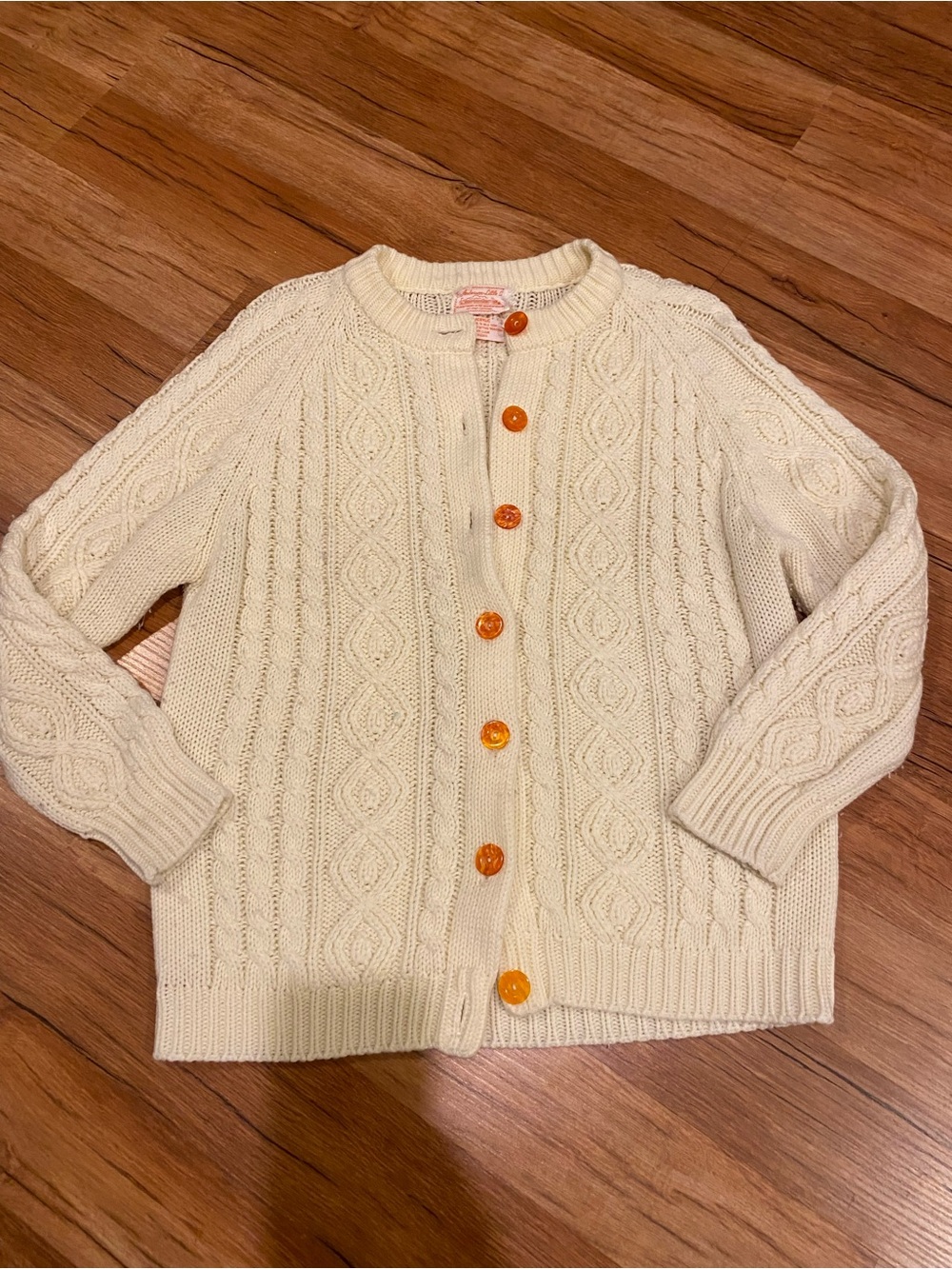 Fisherman Sweater Cable Knit Sweater Anderson Little Co. Womans Medium Vintage